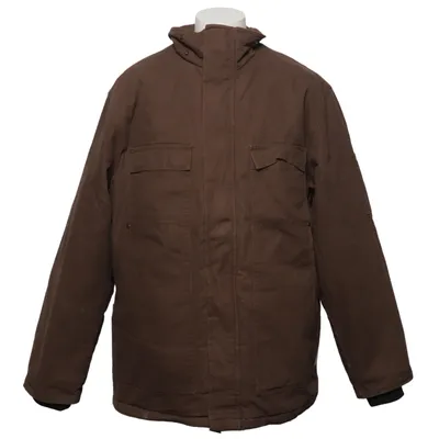 Veste de travail (Marron) de Work King Coton, Polyester