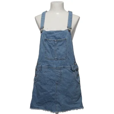 Robe salopette (Bleu) de Bershka Denim Collection Coton
