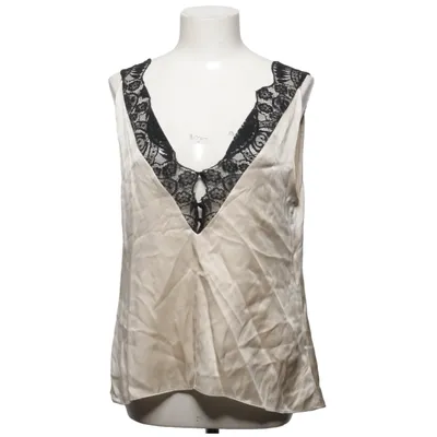 Top (Beige, Sort) fra Mango