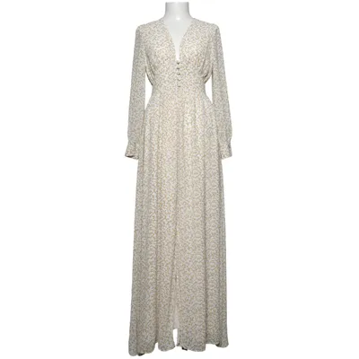 Maxi dress (White, Yellow, Green) from Adoore Polyester