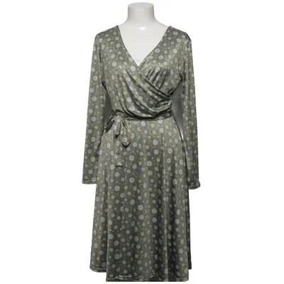 Wrap dress (Green, Multicolored) from Stockholms Klänningsfabrik Elastane, Polyester