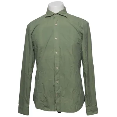 Shirt (Groen) van Tintoria Mattei Katoen
