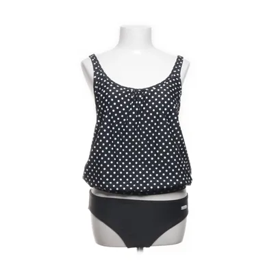 Tankini (Svart, Vit) från Lascana Elastan, Polyamid