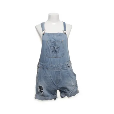 Hängselshorts (Blå) från Denim Life Bomull, Polyester