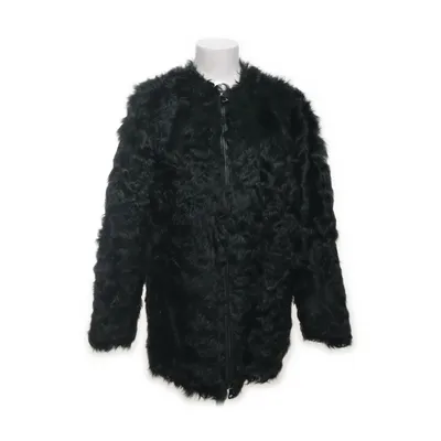 Pälsjacka (Grön) från Mango Polyester, Ull