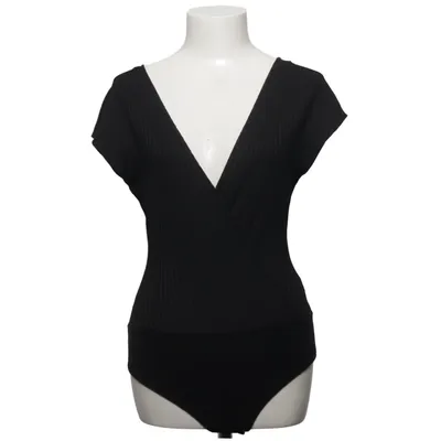 Body (Sort) fra Zara W&B Collection Elastan, Viscose