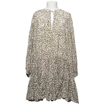 Dress (Green, White) from Love Stories x H&M Cotton