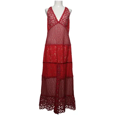 Kjole (Rød, Flerfarvet) fra Boutique Moschino Bomuld, Polyamid