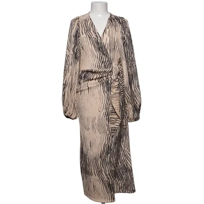 Wikkeljurk (Beige, Meerkleurig) van H&M Trend Elastaan, Polyester