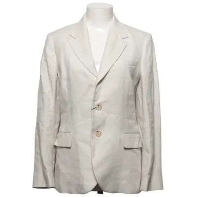 Blazer (Beige) fra Polo Ralph Lauren Linned, Silke, Uld