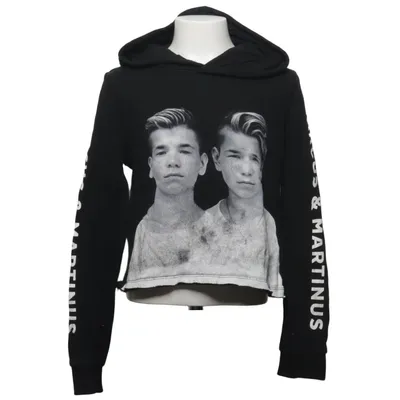 Huvtröja (Svart) från Marcus & Martinus x H&M Bomull