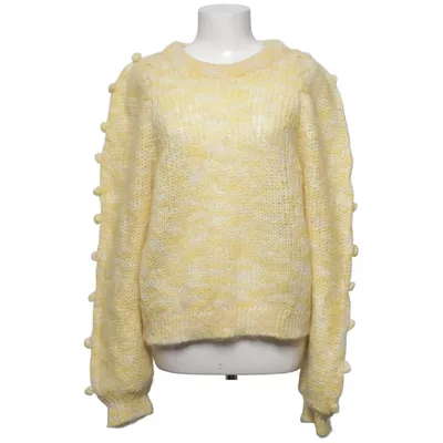 Sweater (Yellow, White) from Rodebjer Acrylic, Mohair, Nylon, Wool