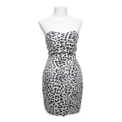Kjole (Hvid, Sort) fra H&M Bomuld, Elastan, Polyester