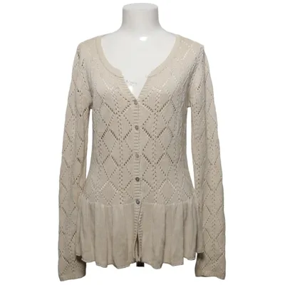 Strickjacke (Beige) von Flash Woman Baumwolle, Viskose