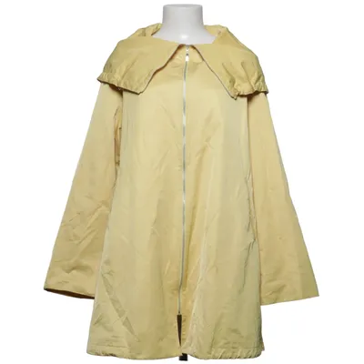 Manteau imperméable (Jaune) de Ritva Falla Coton, Polyester