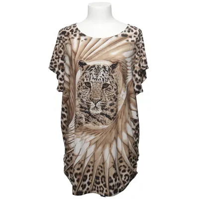 Top (Braun, Weiß, Schwarz) von M & C Elasthan, Polyester