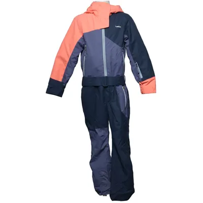 Outdoor overalls  (Blå, Orange, Flerfarvet) fra Wedze Polyamid, Polyester