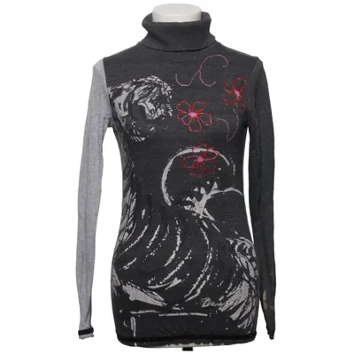 Turtleneck (Grå, Flerfarvet) fra Desigual