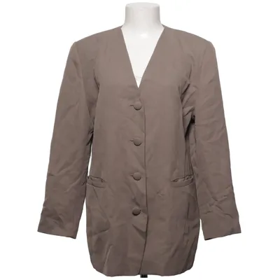 Blazer (Brown) from Piretta Acetate, Polyester, Wool