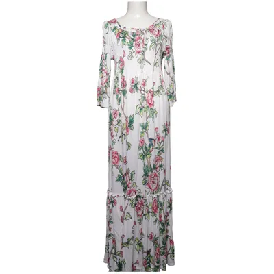 Robe longue (Blanc, Multicolore) de Suzanne Nilsson