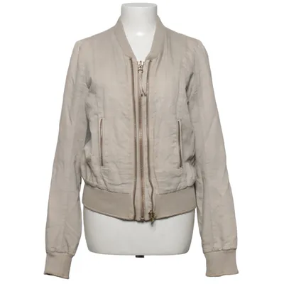 Bomber jacket (Beige) from Zadig & Voltaire Cotton, Linen, Polyester