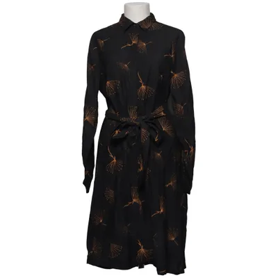 Shirt dress (Black, Yellow, Multicolored) from Three Sixty Five Polyester, Viscose