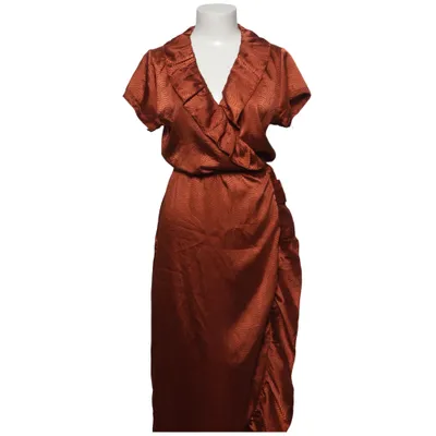 Wrap dress (Orange) from Coster Copenhagen Polyester