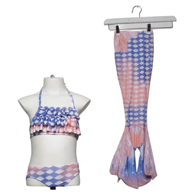 Bikini (Bleu, Rose, Multicolore) Élasthane, Polyester