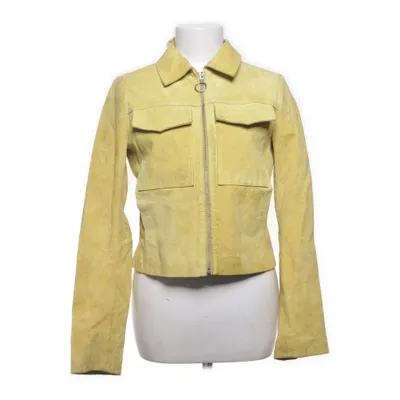 Läderjacka (Gul) från ASOS Skinn, Polyester