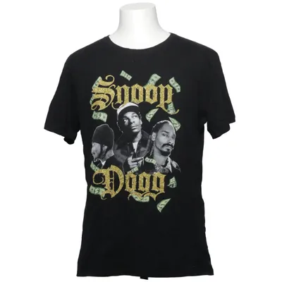 T-shirt (Noir) de Snoop Dogg Coton