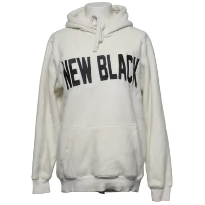 Sweat à capuche (Blanc, Noir) de New Black Polyester