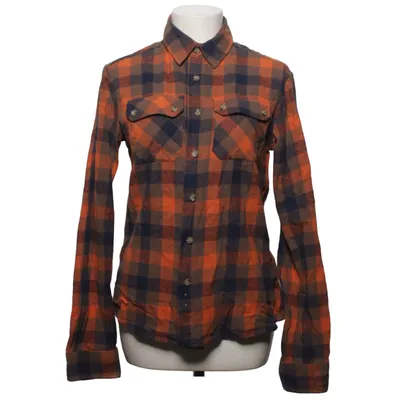 Flannel skjorte (Orange, Blå, Brun) fra Strøva Bomuld