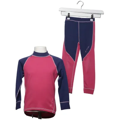 Lange Unterwäsche (Blau, Pink) von Isbjörn Elasthan, Merinowolle, Polyester