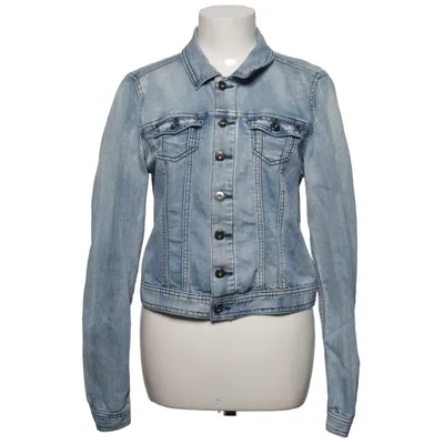 Denim jacket (Blue) from VILA Clothes Cotton, Elastane, Polyester