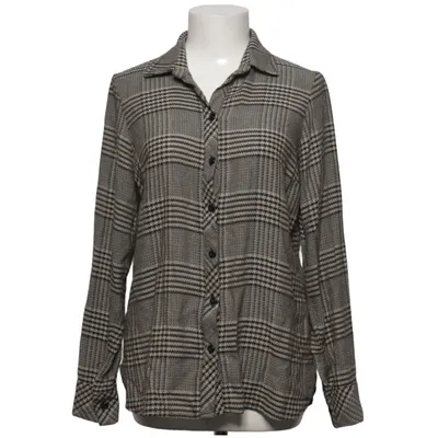 Shirt (Brown, Black) from Scenario Polyester, Viscose