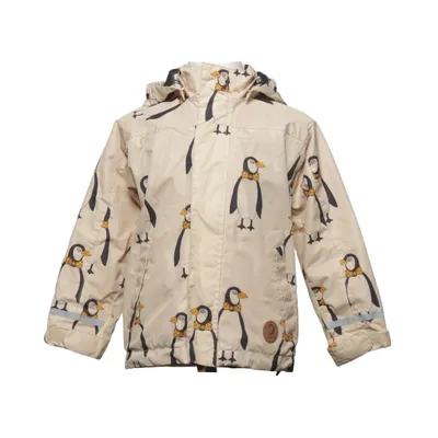 Outdoorjakke (Beige, Sort, Hvid) fra Mini Rodini Genanvendt polyester