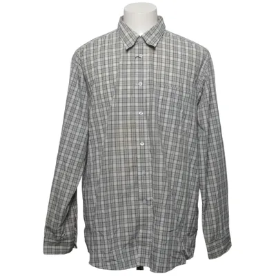 Shirt (Wit, Grijs, Blauw) van Blue Katoen, Polyester
