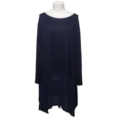 Top (Blue) from Plus Size Elastane, Polyester, Viscose