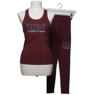 Trainingsset (Rood) van Cras Elastaan, Gerecycled polyester