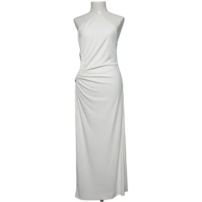 Maxikleid (Weiß) von Zara Polyester