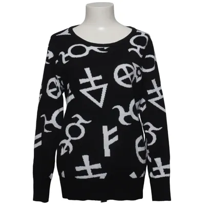 Sweater (Black, White) from Killstar Acrylic