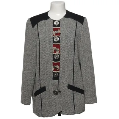 Blazer (Grijs, Zwart) van Hagro Acetaat, Wol