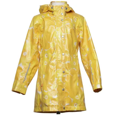 Regnjakke (Gul, Hvid) fra Kids by Tchibo Bomuld, Polyester