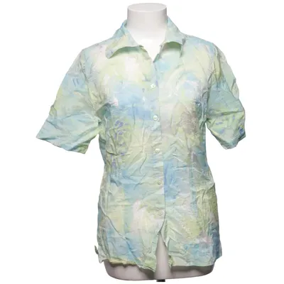 Short sleeve shirt (Green, Blue, Multicolored) from Erfo Polyamide, Viscose