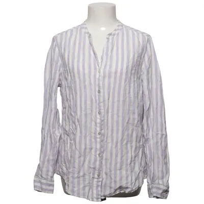 Shirt (White, Purple) from Malvin Linen