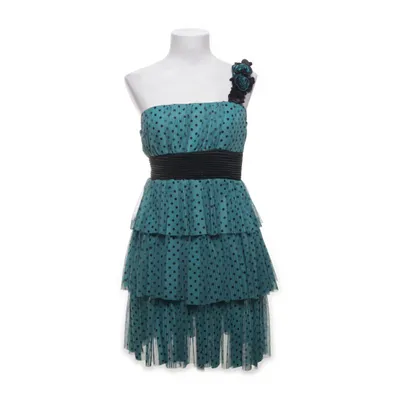 Cocktailklänning (Turkos, Svart, Flerfärgad) från Lucy Polyester