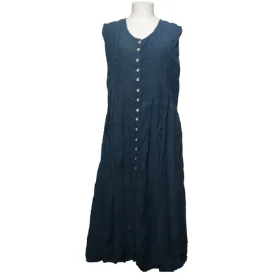 Dress (Blue) from Sinclair by KappAhl Cotton, Linen, Viscose