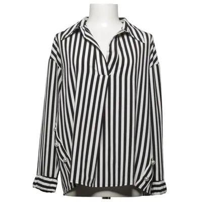 Blus (Svart, Vit) från Zara Basic Collection Polyester