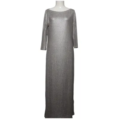 Robe longue (Gris) de Diesel Élasthane, Polyester