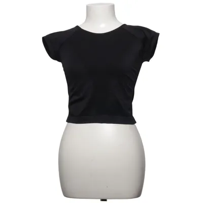 Crop top (Black) from Born Elastane, Polyamide